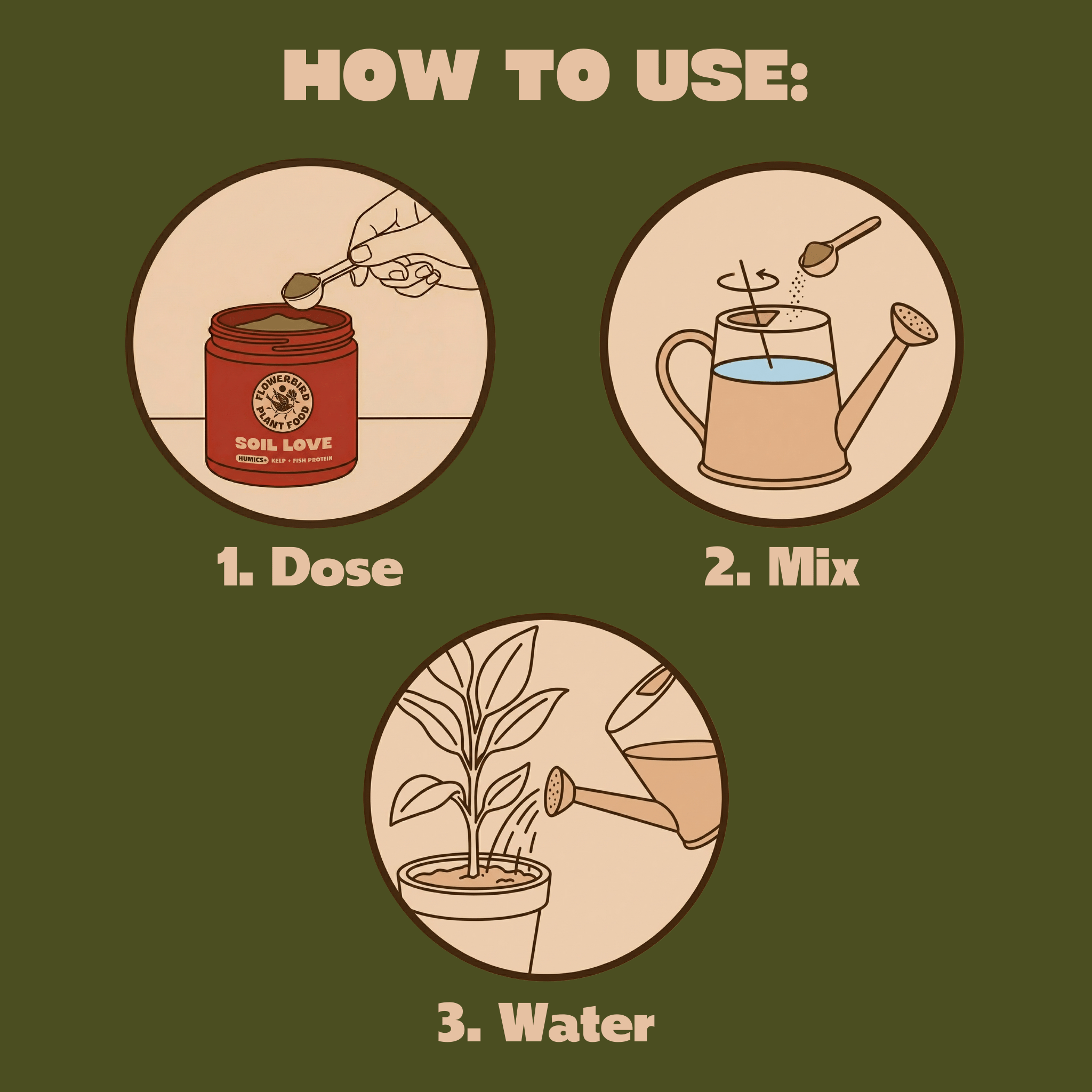 Flowerbird Soil Love | Flowerbird