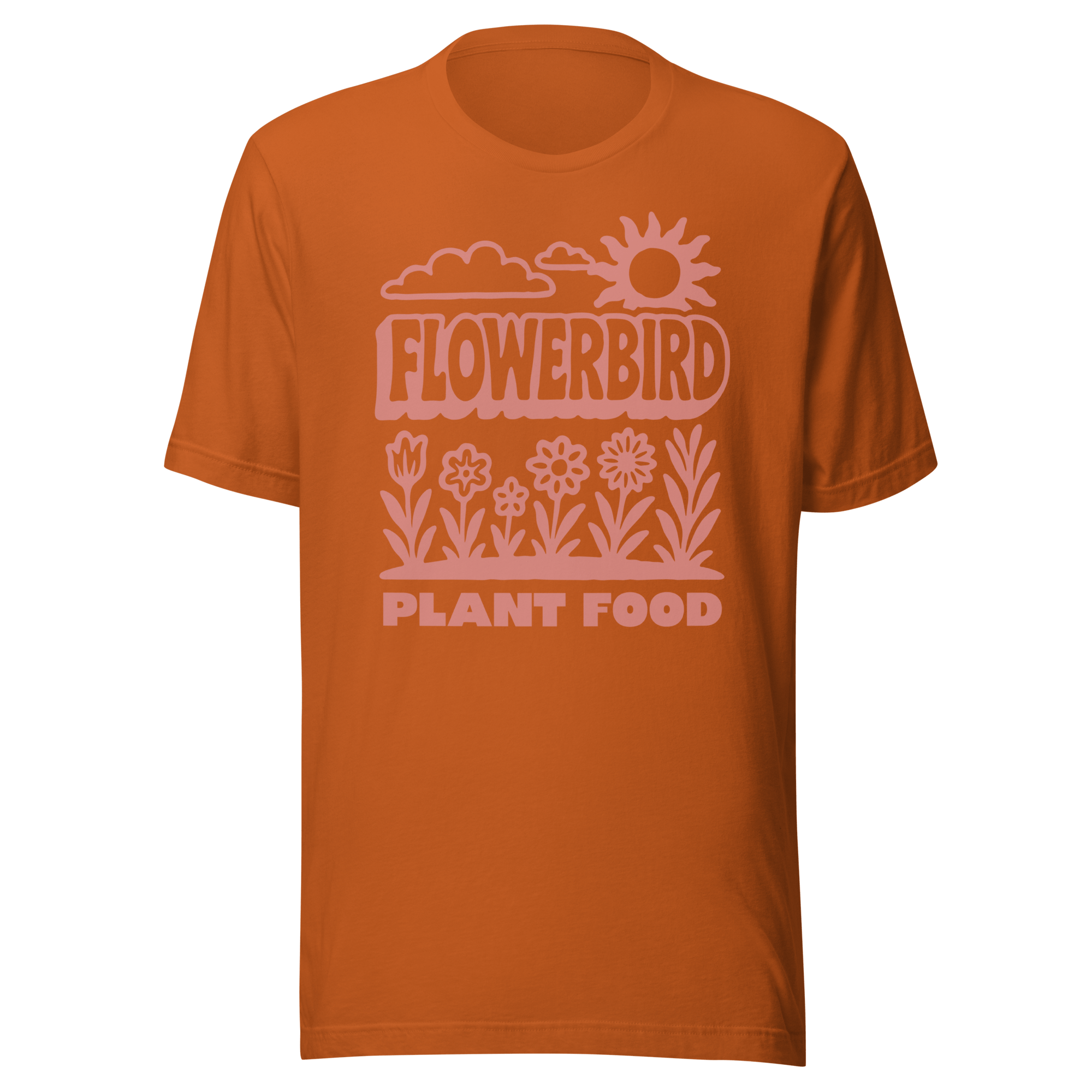 Orange Plant Food Shirt | Flowerbird